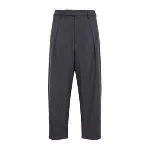 Mordecai Tailored Grey Trousers With Pleated Front - NWT